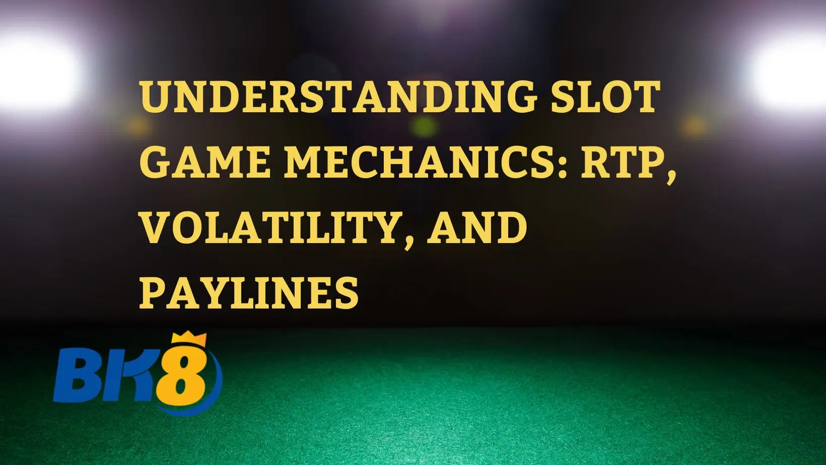 Understanding Slot Game Mechanics RTP Votality and Paylines